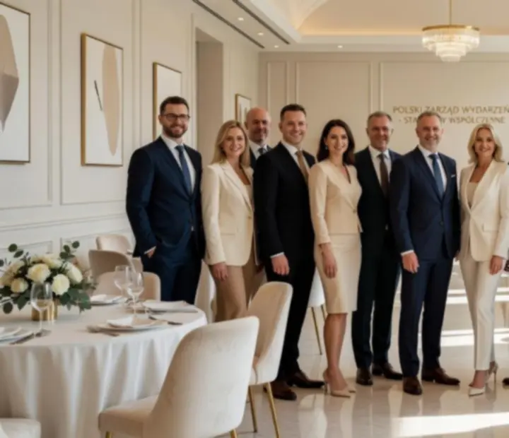 Zespół Aia Ase Pictures podczas planowania eleganckiego wydarzenia tematycznego